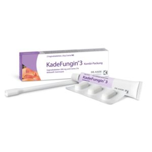 Kadefungin 3 Kombipackung zur Therapie von Vaginalpilz